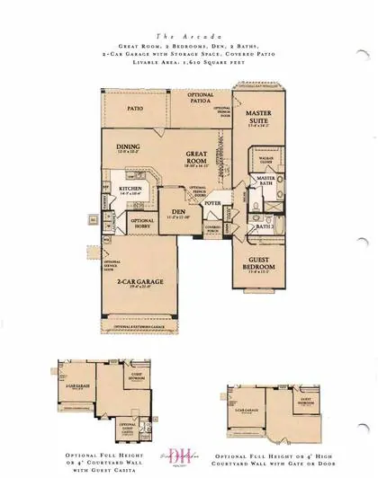 Arcada floor plan layout