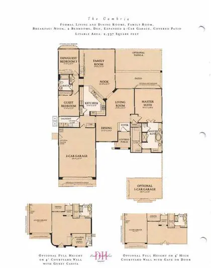 Cambria floor plan layout