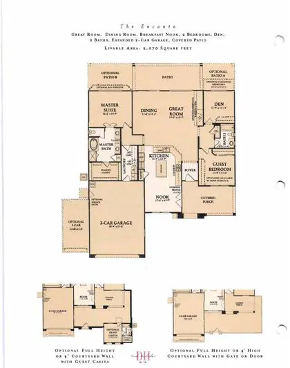 Encanto floor plan layout