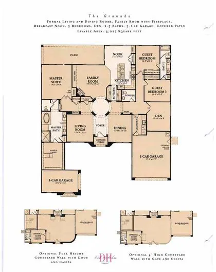 Granada floor plan layout