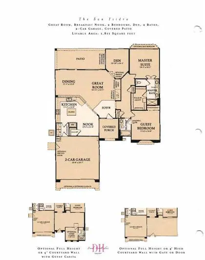 San Ysidro floor plan layout
