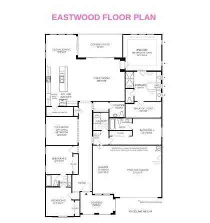Eastwood floor plan layout