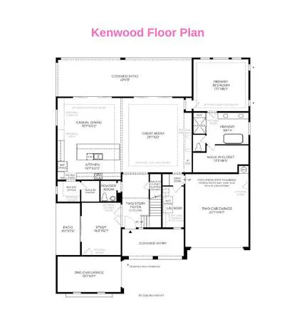 Kenwood floor plan layout
