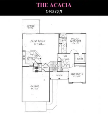 Acacia floor plan layout