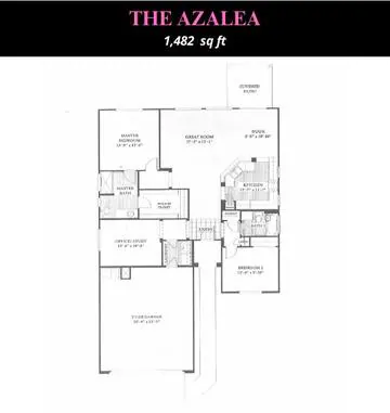 Azalea floor plan layout
