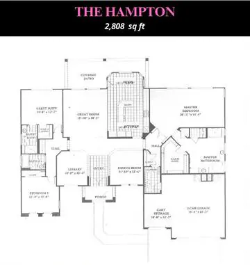 Hampton floor plan layout