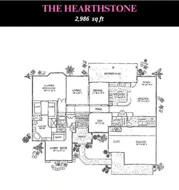 Hearthstone floor plan layout