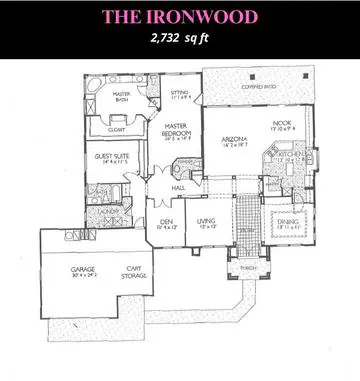 Ironwood floor plan layout