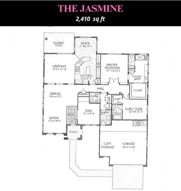 Jasmine floor plan layout