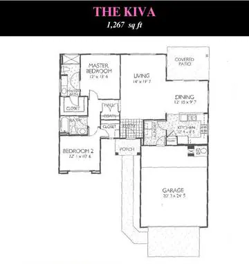 Kiva floor plan layout
