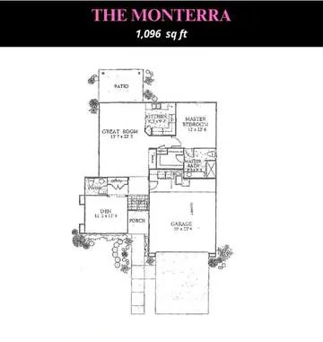 Monterra floor plan layout