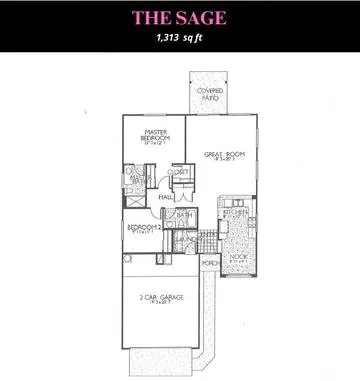 Sage floor plan layout