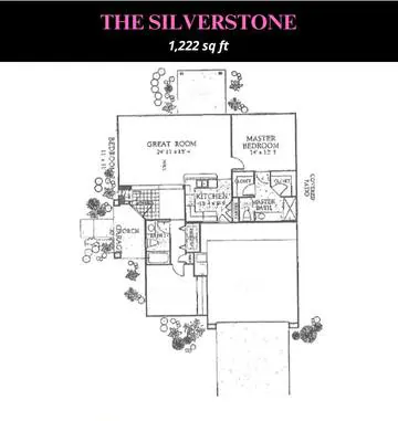 Silverstone floor plan layout