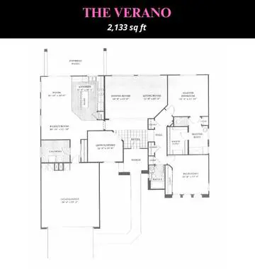 Verano floor plan layout