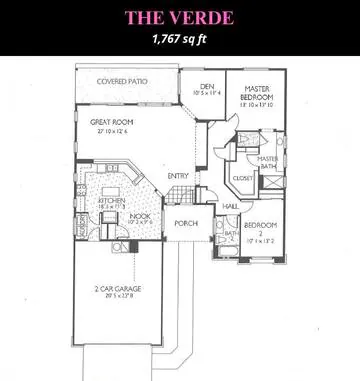 Verde floor plan layout