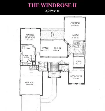 Windrose II floor plan layout
