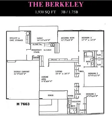 Berkeley floor plan layout