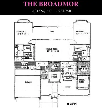Broadmor floor plan layout