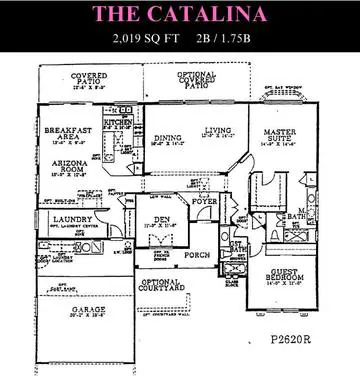 Catalina floor plan layout