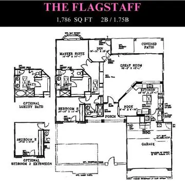 Flagstaff floor plan layout