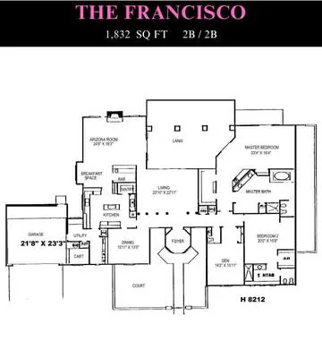 Francisco floor plan layout