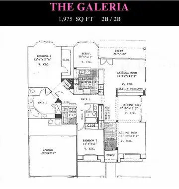Galeria floor plan layout