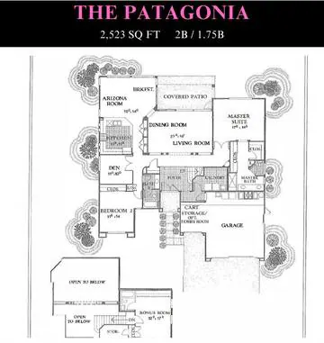 Patagonia floor plan layout
