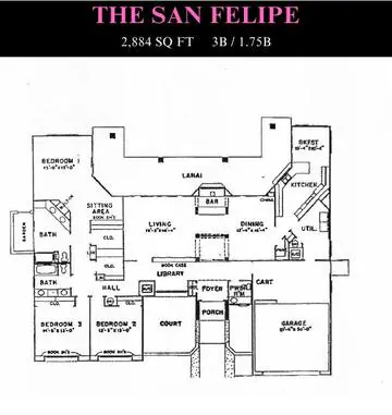 San Felipe floor plan layout