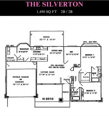 Silverton floor plan layout