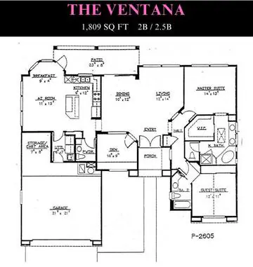 Ventana floor plan layout
