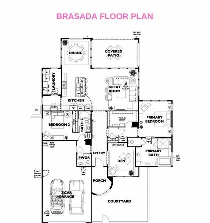 Brasada floor plan layout