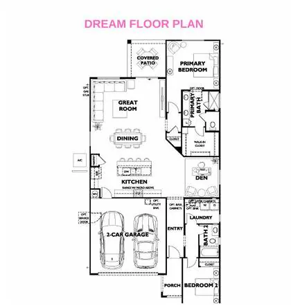 Dream floor plan layout
