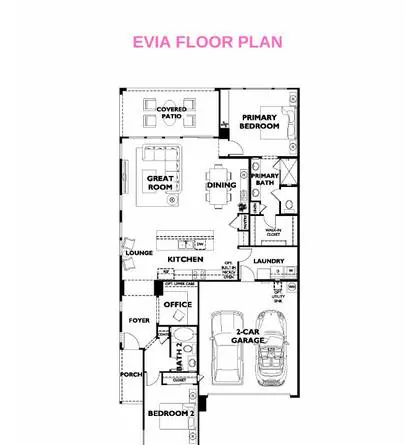 Evia floor plan layout