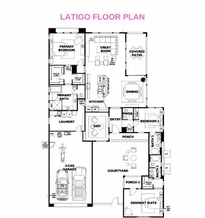 Latigo floor plan layout